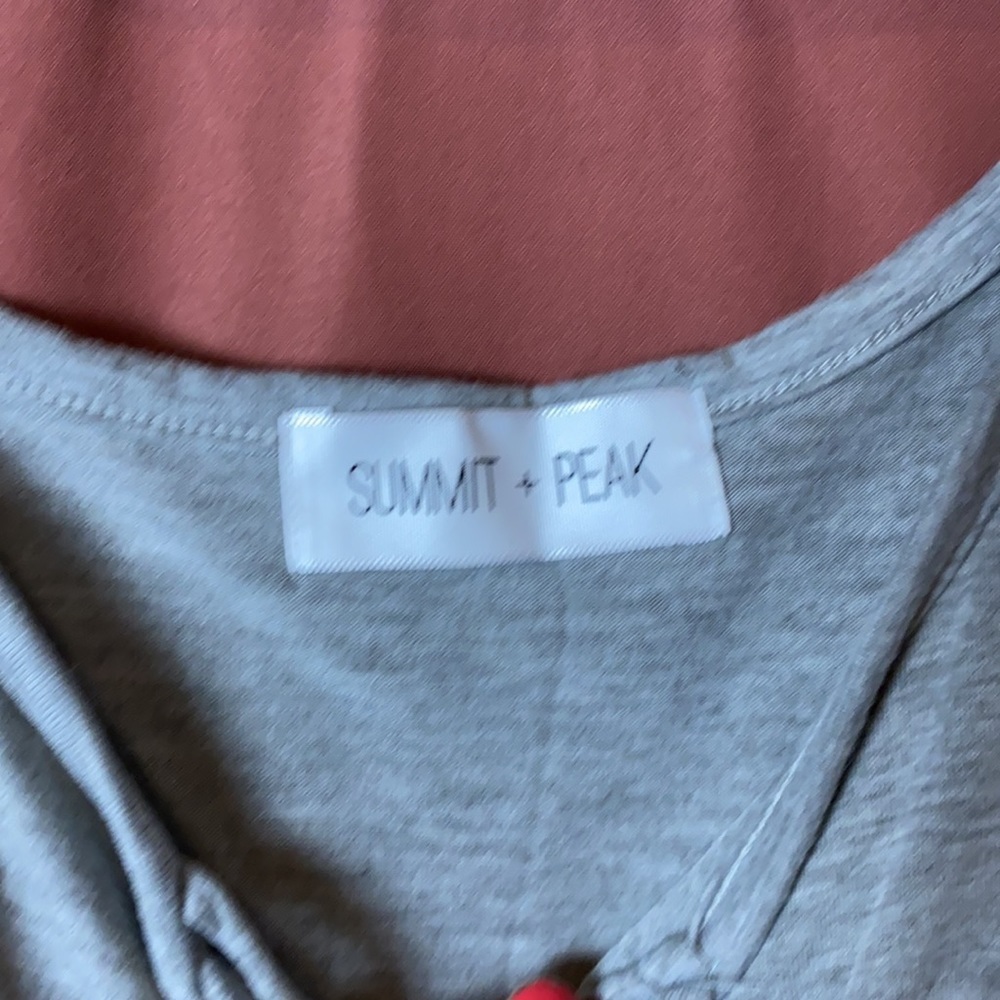 Grey Basic Cotton Stretch Bodysuit - image 3